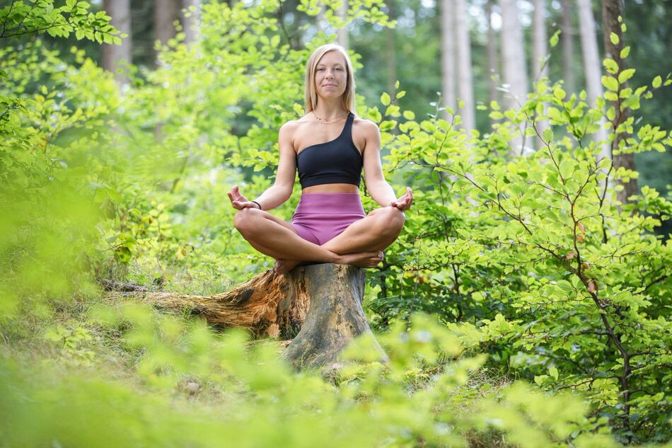 GaPa Yoga Winterfestival Leonie | © Leonie
