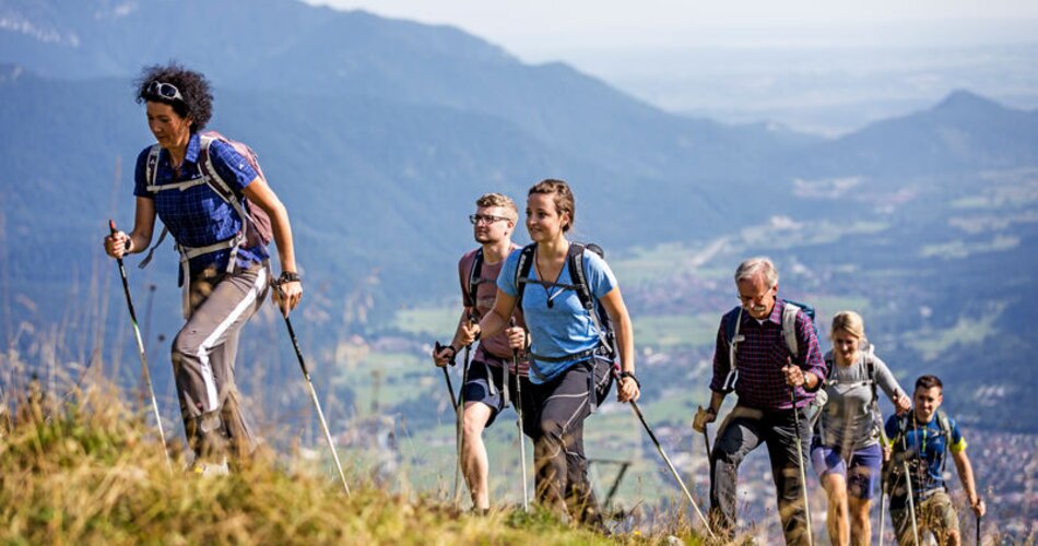 Wandergruppe | © GaPa Tourismus GmbH/Christian Stadler