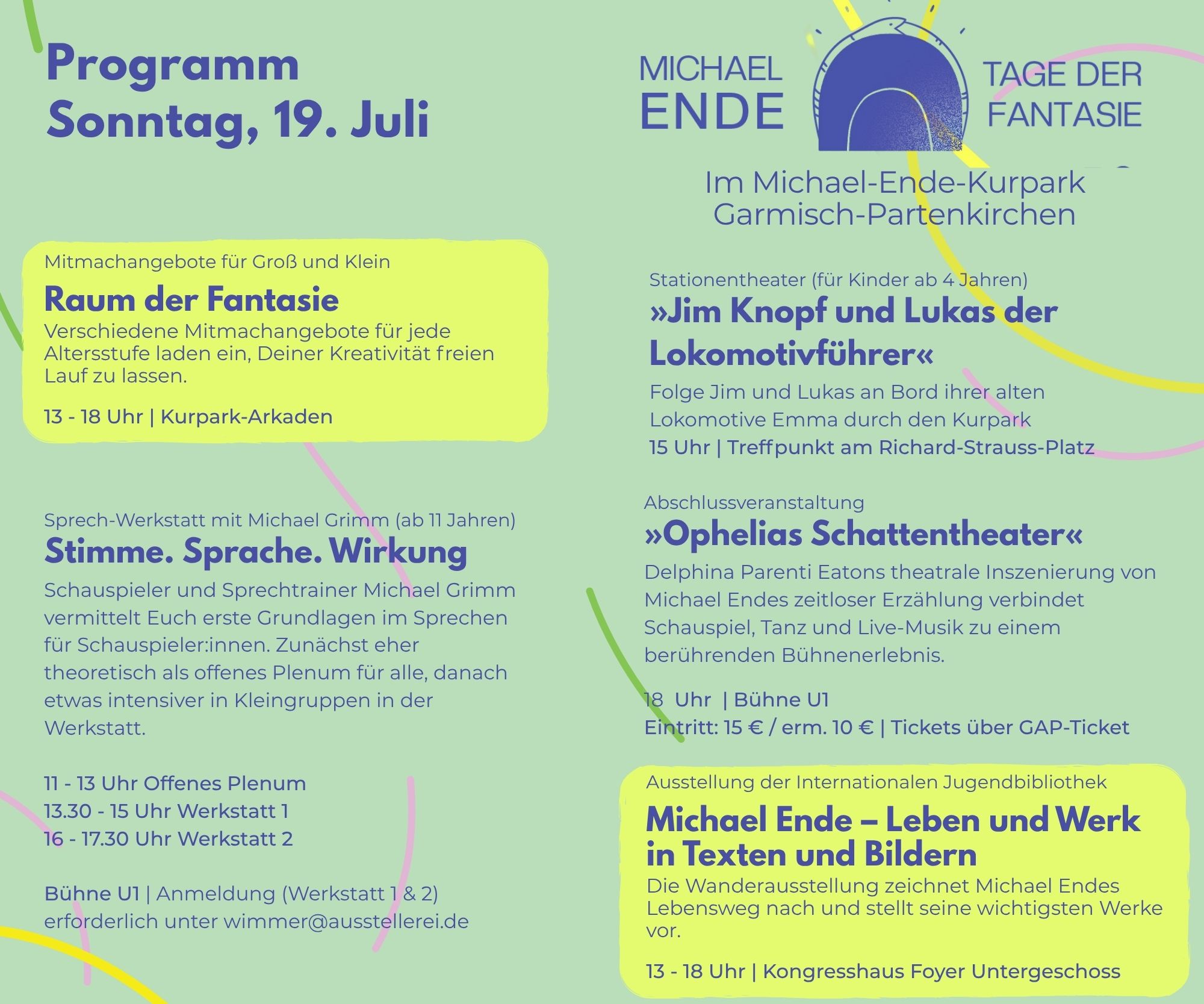 Tage der Fantasie in Garmisch-Partenkirchen
