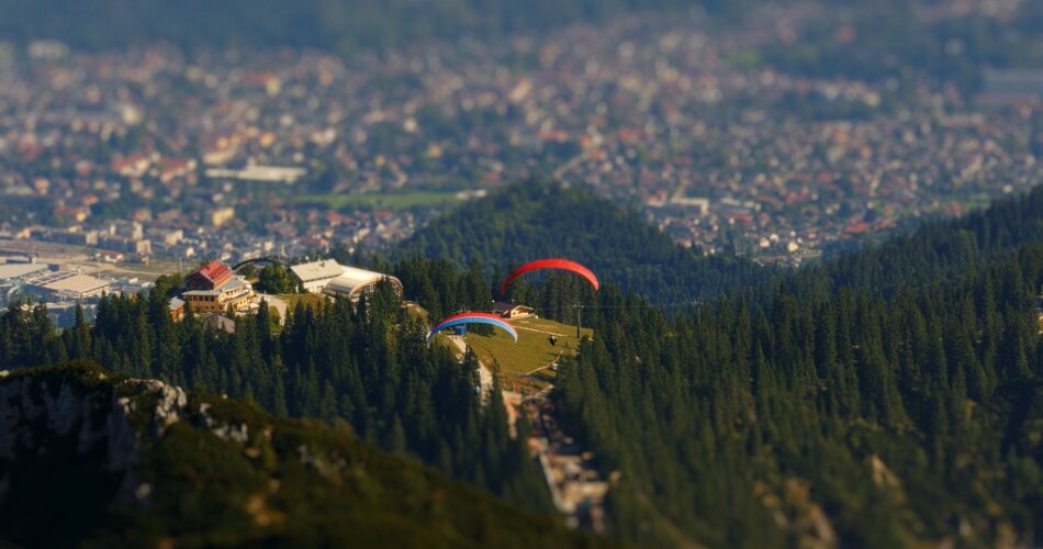 Blick aus der Luft nach Garmisch-Partenkirchen | © Jörg Daiber