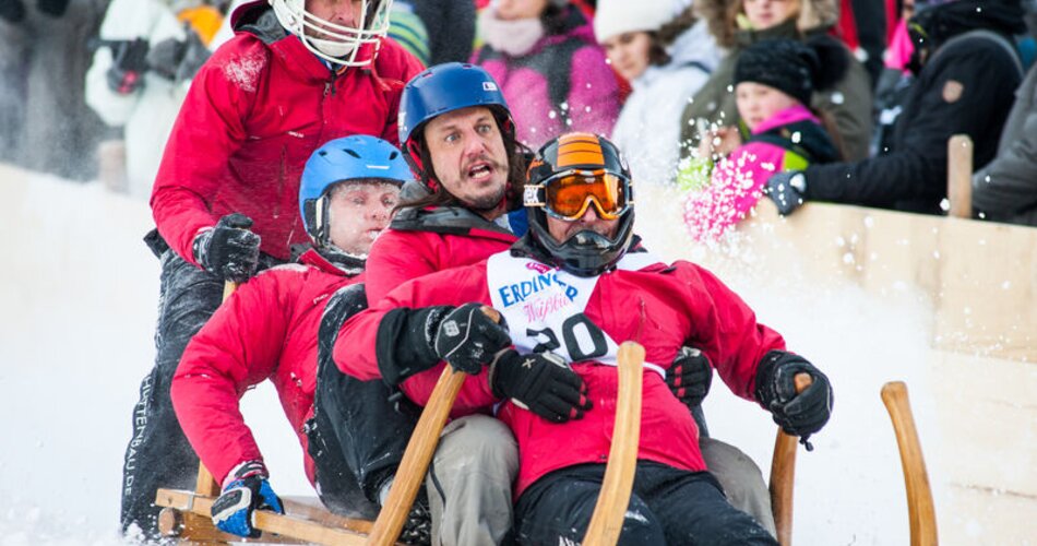 Hornschlittenrennen Garmisch-Partenkirchen | © Nomi Baumgartl