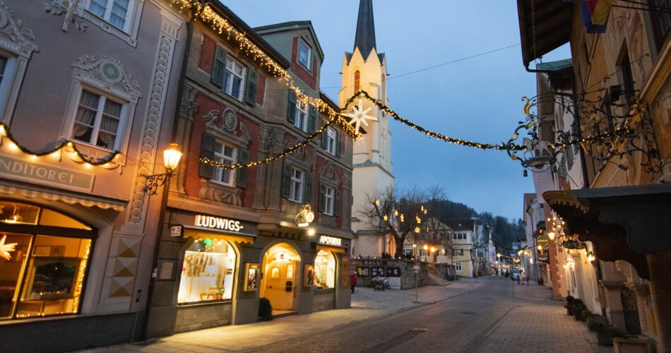 Weihnachtszeit Historische Ludwigstraße Partenkirchen | © GaPa Tourismus GmbH/Kathrin Richter