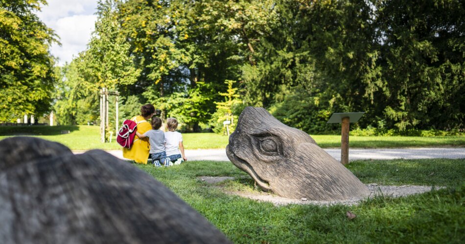 Familie im Michael Ende Kurpark | © Dietmar Denger