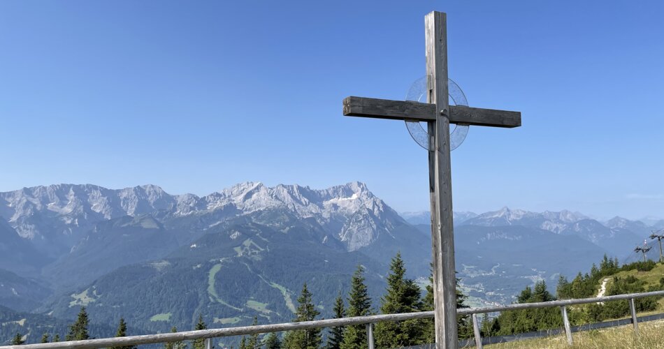 Gipfelkreuz des Wank | © GaPa Tourismus GmbH