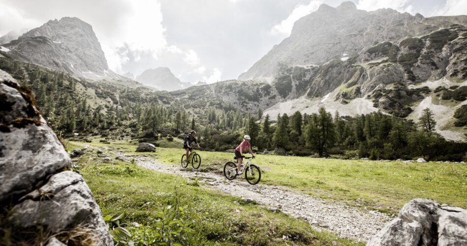 Mountainbiketour am Seebensee | © Zugspitz Arena Bayern-Tirol/Joe Hoelzl