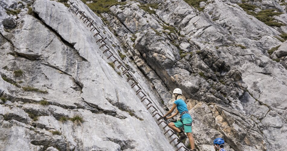 Klettersteig in Garmisch-Partenkirchen | © ©Zugspitz Arena Bayern-TirolMathias Aletsee