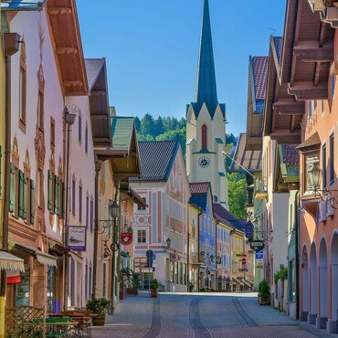 Historische Ludwigstraße Partenkirchen | © GaPa Tourismus GmbH/Marc Hohenleitner Blick in die Historische Ludwigstraße in Partenkirchen | © GaPa Tourismus GmbH/Marc Hohenleitner