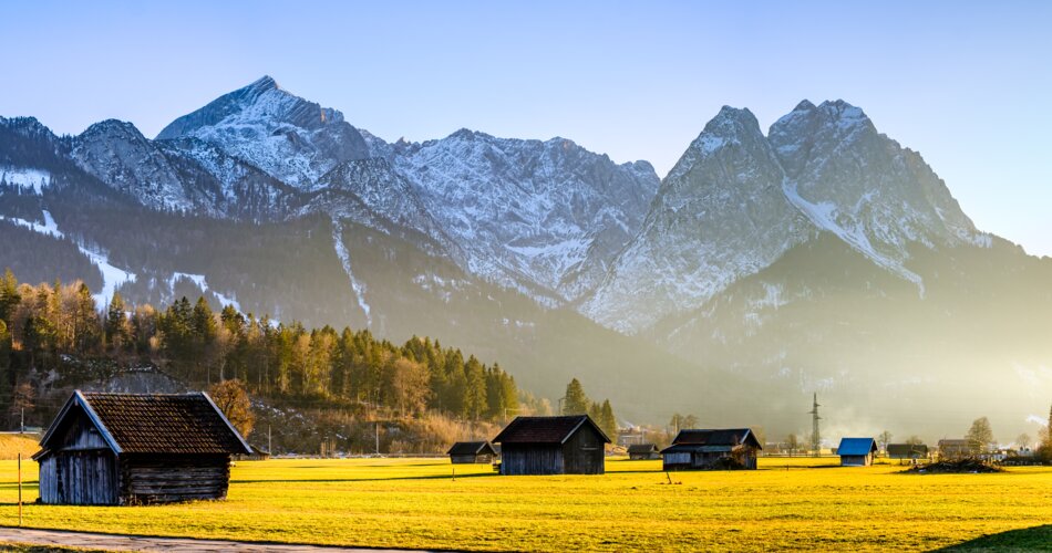 Panoramic view Wetterstein